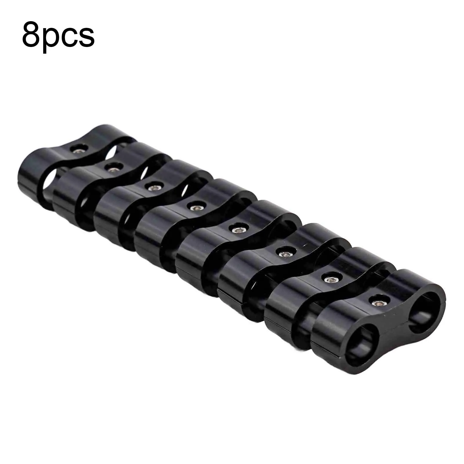 8 шт. фитинг-сепаратор шланга разъем 4AN 6AN масляный топливный шланг черный новый