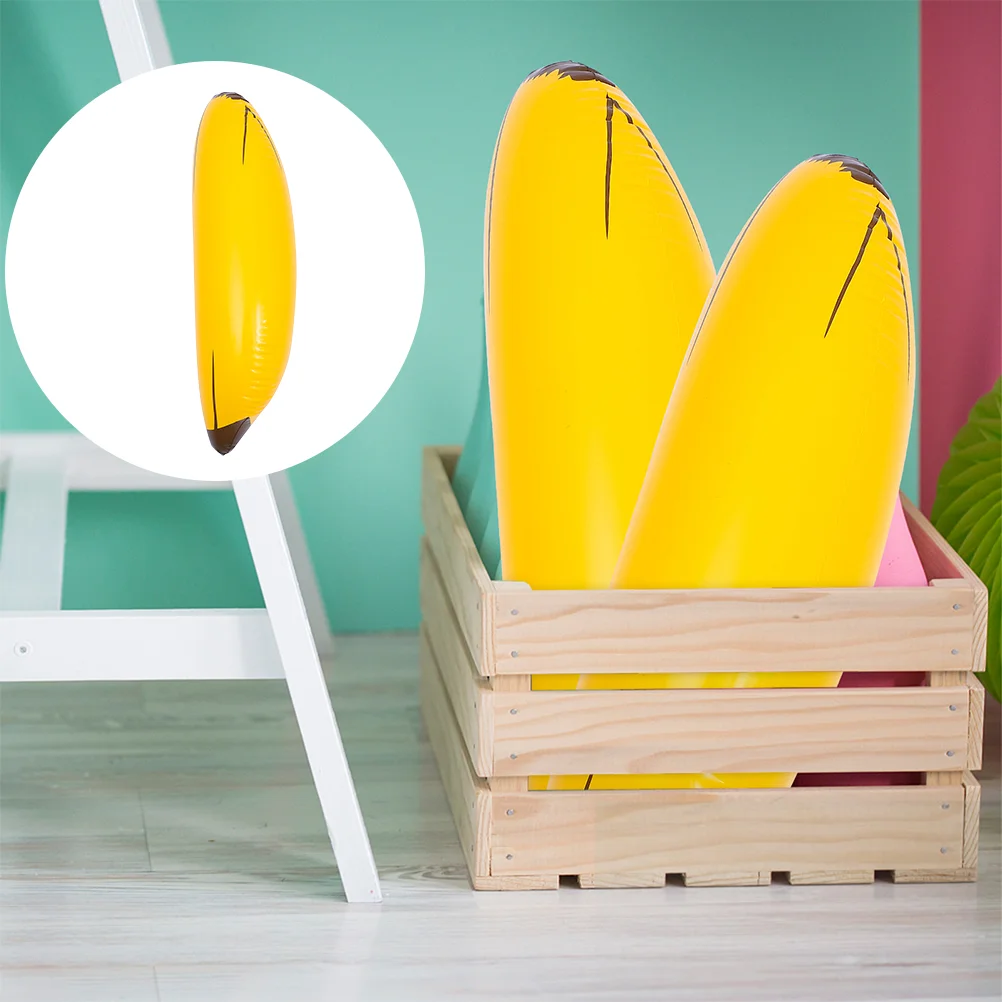 

Inflatable Banana Props Float Toy Plastic PVC Toys Plaything Funny