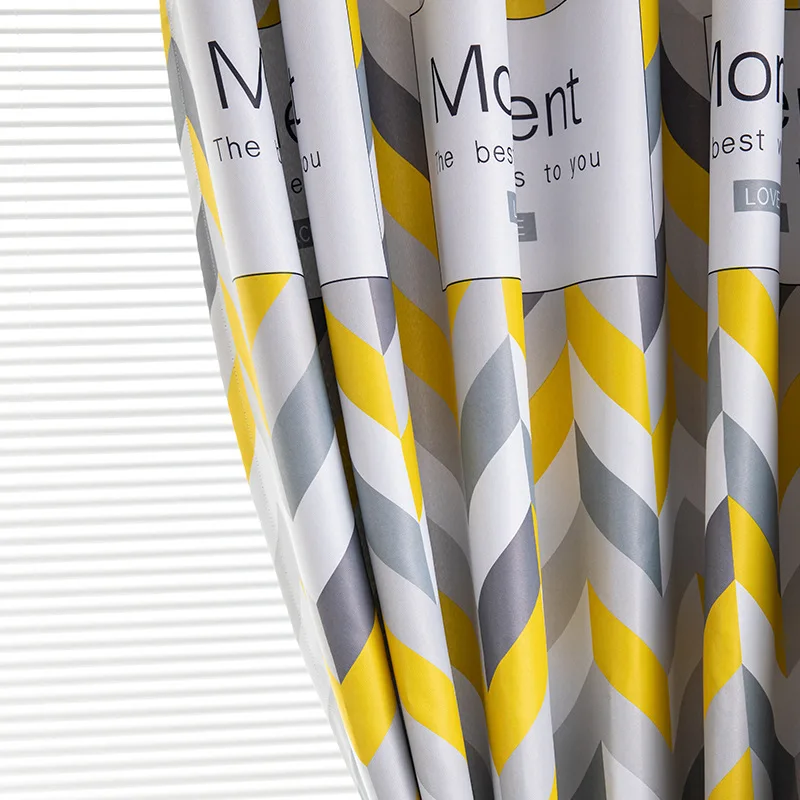 Современные и простые сетчатые красные маленькие занавески Короткие шторы в