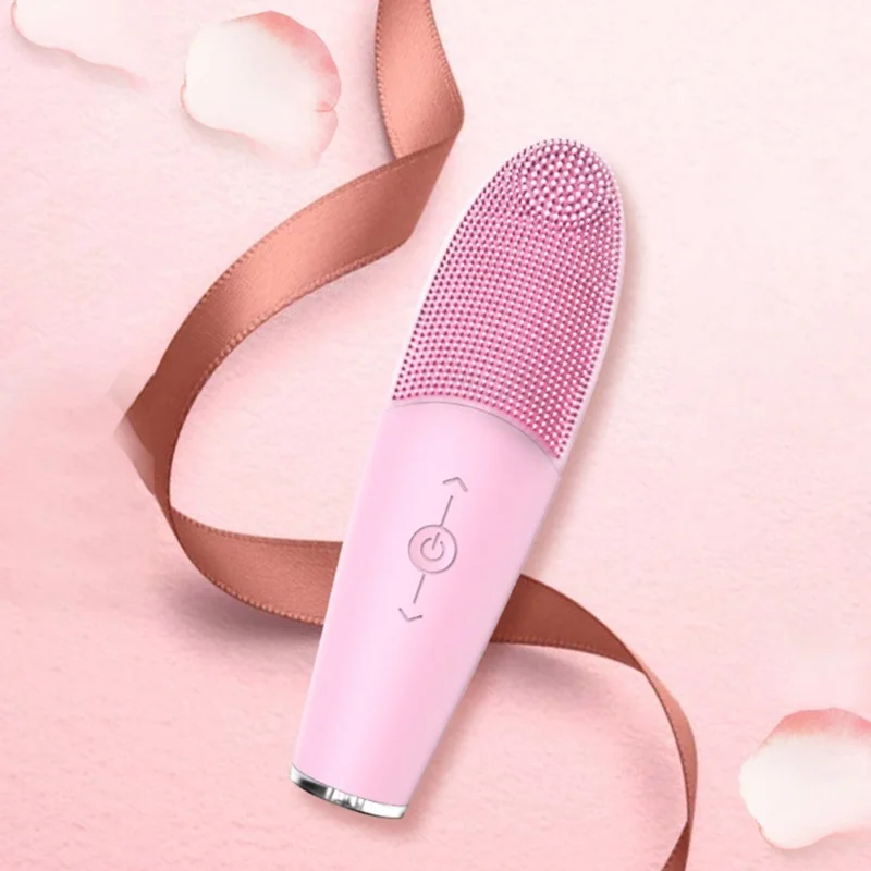 

Горячая силиконовая стиральная машина для лица ультразвуковая Вибрация Водонепроницаемая щетка для чистки лица продукт для чистки лица НО...