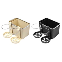 2 in 1 auto multi functional paper storage box with cup holder tissue case part dropshipping