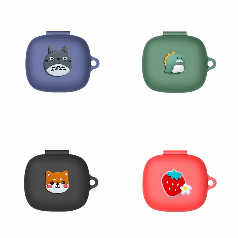 Мультяшный силиконовый чехол для JBL LIVE PRO + с защитой от падения наушников jbl live pro