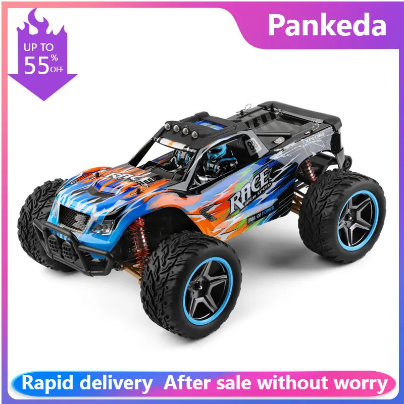 

104019 1:10 RC Car 55KM/H Off-Road Racing Brushless Motor High-Speed Drift 2.4G Remote Contro Cars for Toys Boy Birthday present