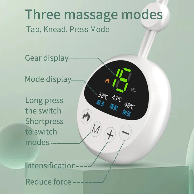 Портативный Электрический массажер для шеи 15 уровней регулировки |