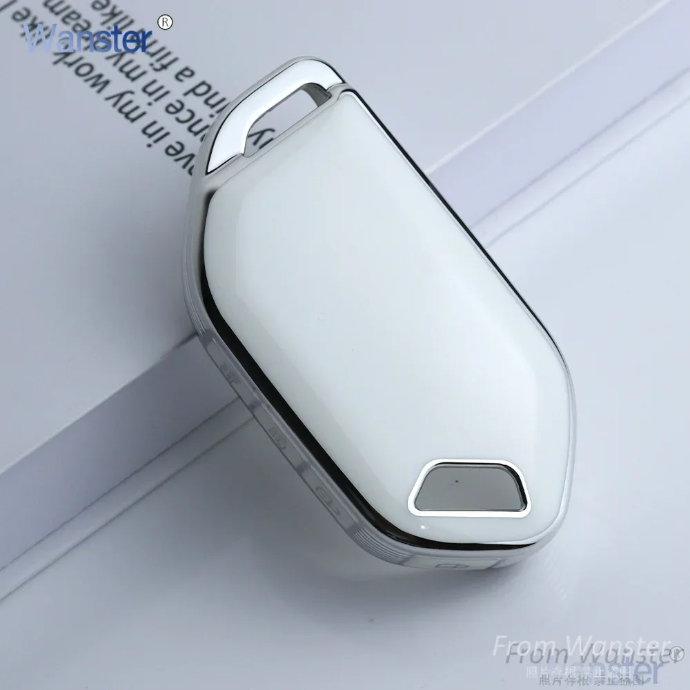 

Серебряный чехол для автомобильного ключа из ТПУ для 2024 Kia EV9 Picanto Sorento MQ4 Carnival KA4 Morning K5 Carens, аксессуары для автомобильного ключа