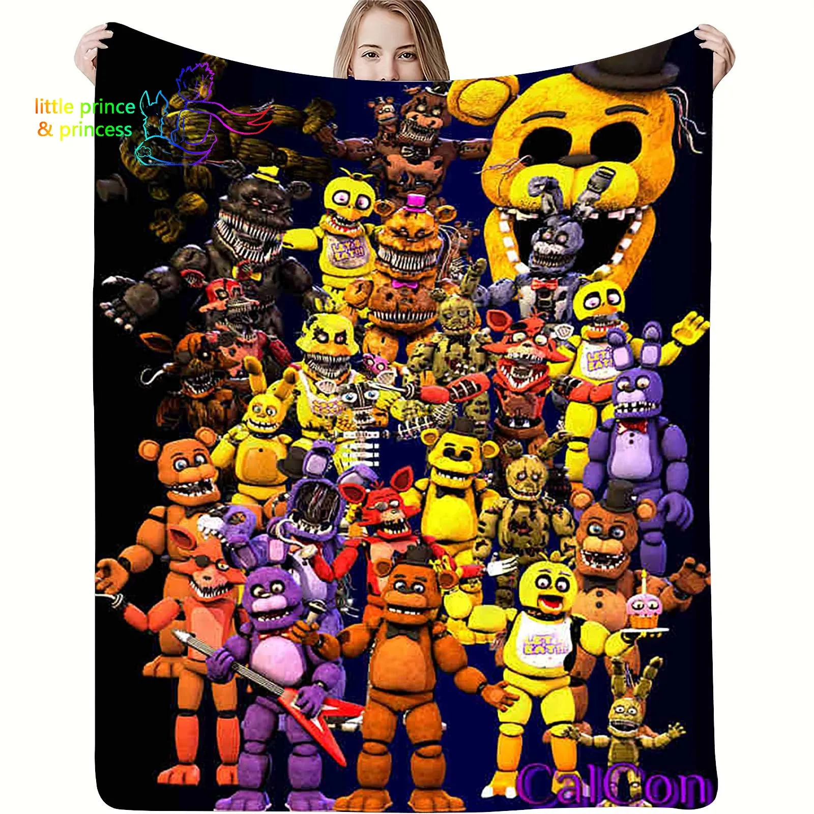 

Одеяло из фильма «Хэллоуин» Fnaf, легкое удобное мягкое дышащее ультратеплое одеяло, постельное белье для путешествий