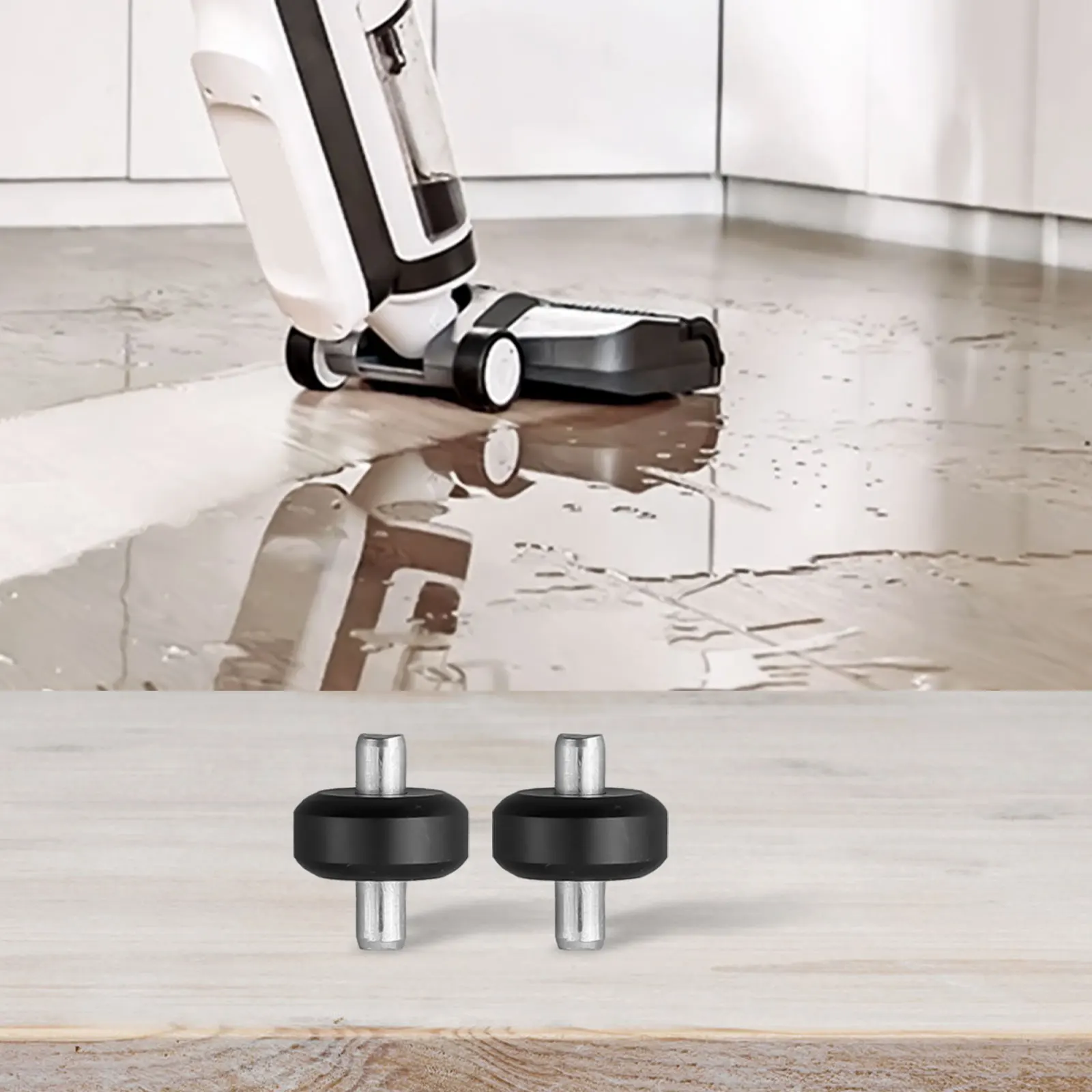 2 шт. колеса для пылесоса Tineco Floor 3 S3 Breeze IFloor моделей аксессуары скруббера пола