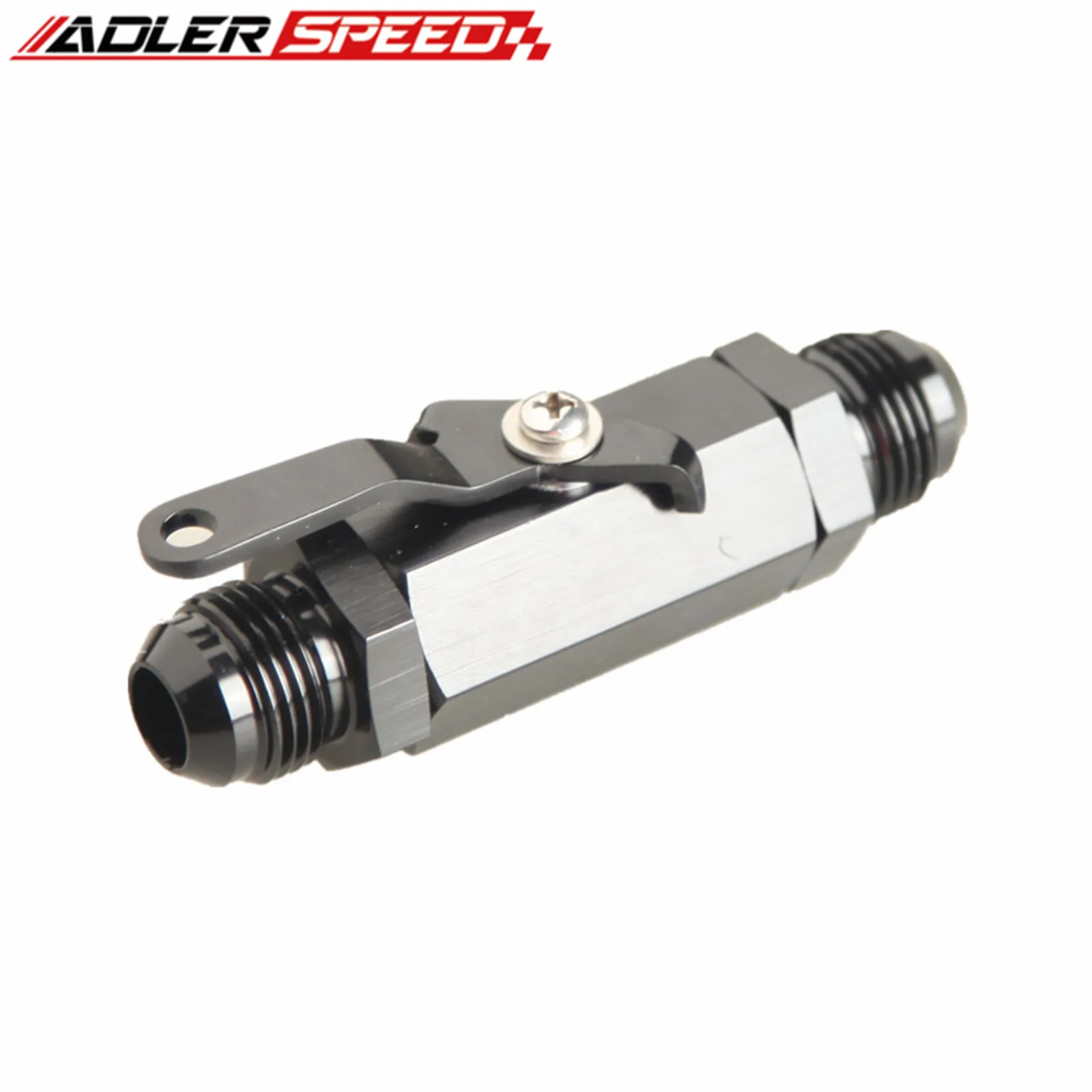 Алюминиевый Инлайн топливный фильтр AN4 AN6 AN8 AN10 AN12 AN16 запорный клапан фитинг