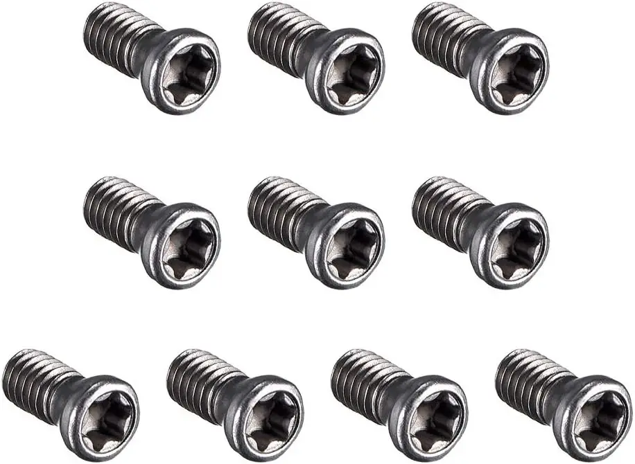 

Keszoox M3.5x10mm Torx Screws for Replaces Carbide Insert CNC Lathe Tool 12.9 Grade Alloy Steel 10pcs