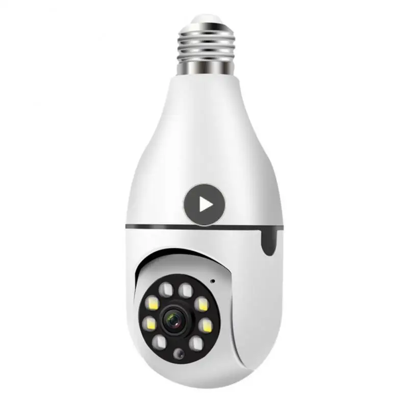 

Bulb Surveillance Camera Support Wifi Suitable For Various Occasions Smart Bulb Local Remote Playback 2.4ghz Wifi Is Supported