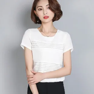 

students Korean essential cotton 100% short-t-shirt version of loose-fitting summer half-sleeved INS clothes female sleeved
