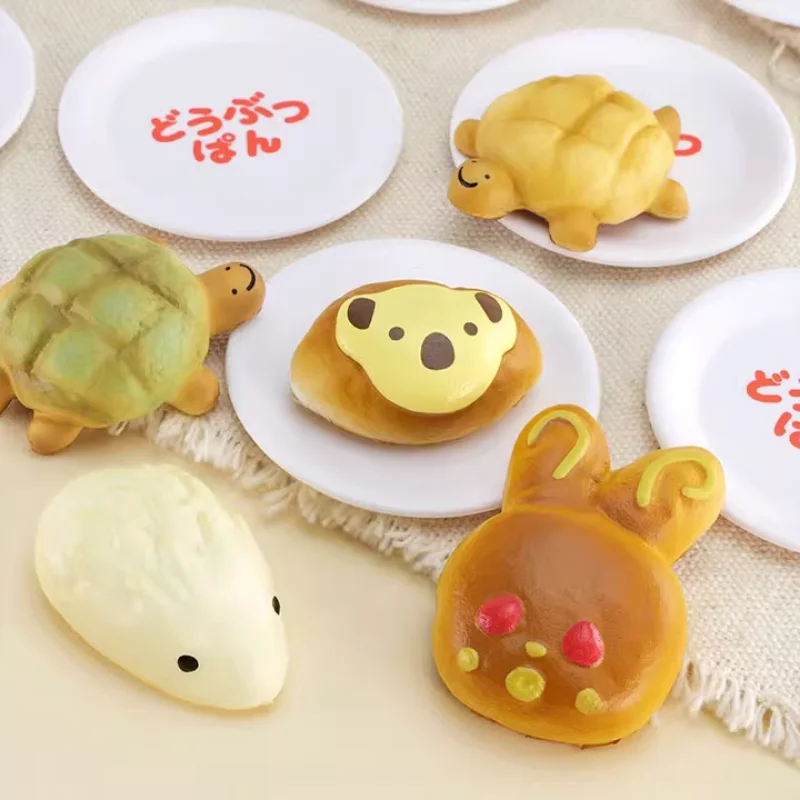

Kenelephant Original Gashapon Capsule Toys Kawaii Cute Animal Bread Miniature Gacha Figure Anime Ornaments