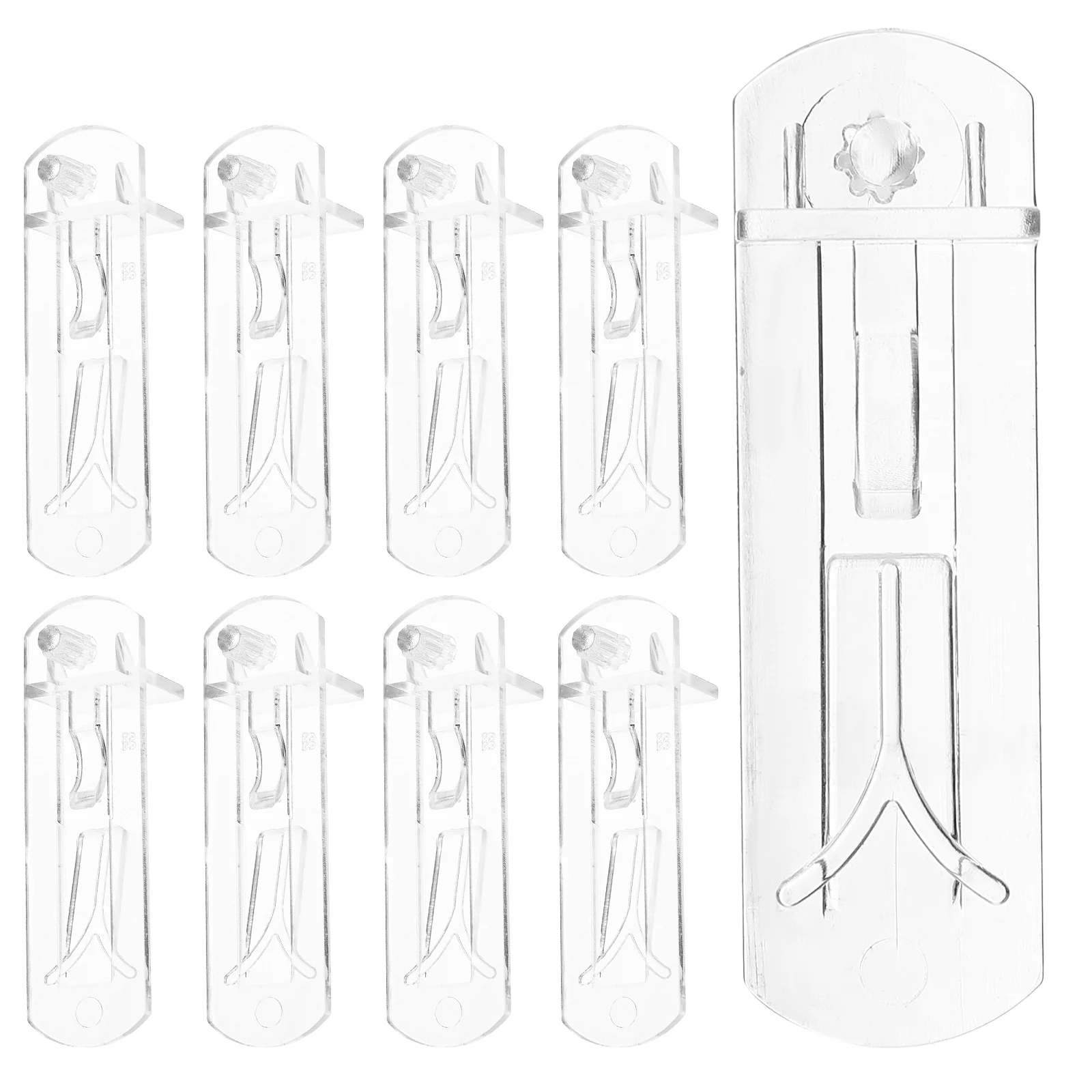 

20pcs Closet Replacement Kitchen Cabinet Shelf Clips For Shelving Adjustable Shelf Brackets Shelf Clips For Cabinets