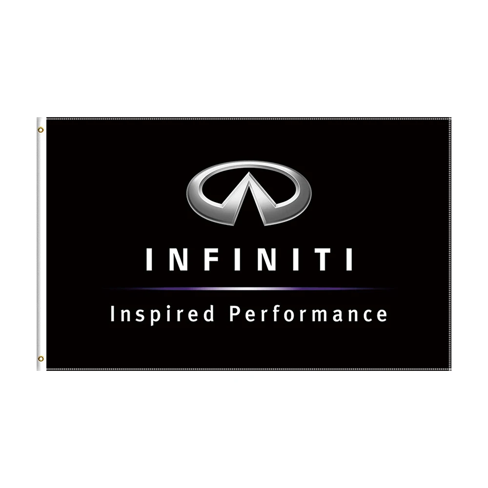 

3x5 Ft Infiniti Flag Polyester Printed Racing Car Banner For Decor