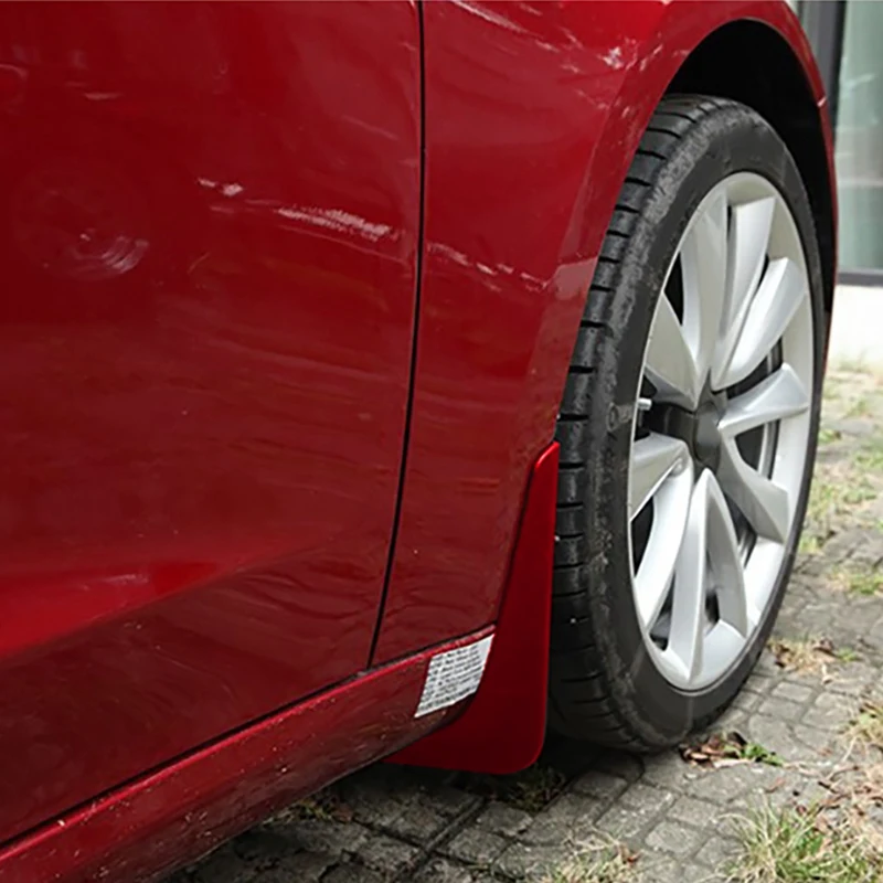 Для 2021 Tesla модные Брызговики свободные фонари Передние и задние двери аксессуары