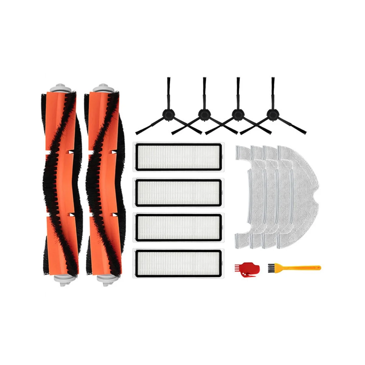 

For Mi Robot Vacuum-Mop 2 Ultra STYTJ05ZHM Hepa Filter Vacuum Cleaner Accessories Mop Cloth Main Side Brush