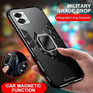 One Plus Nord 2T Case Armor Ring Bracket Phone Cover For OnePlus Nord 2T Nord 2T Nord2 2 T Car Magne in USA (United States)