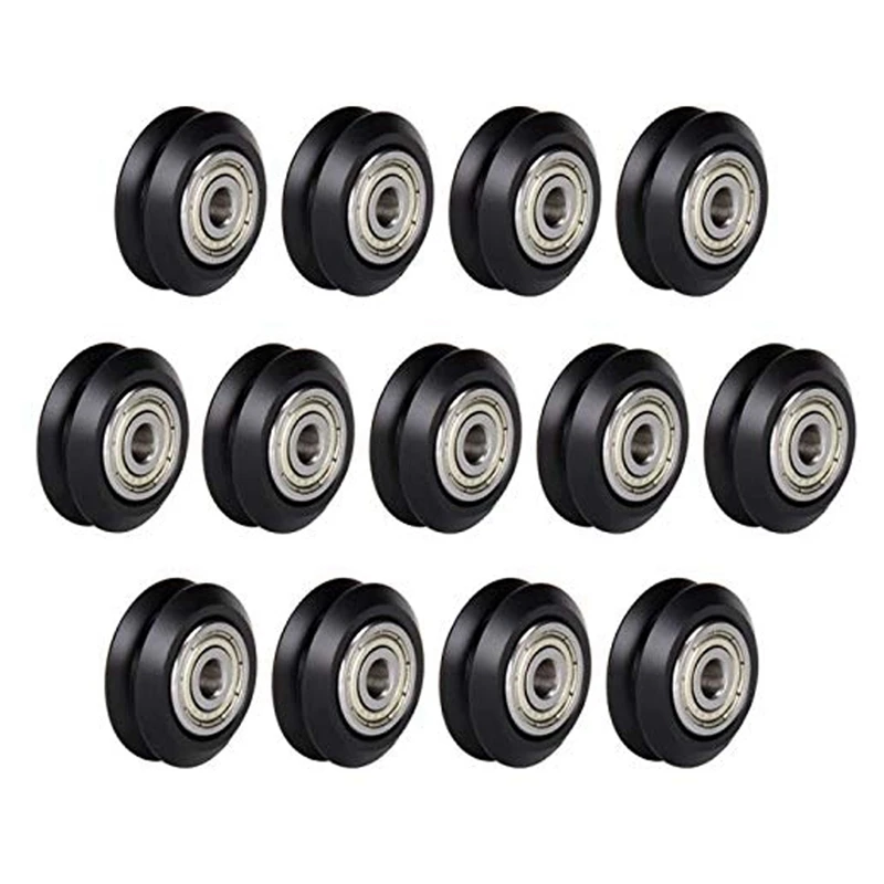 

V Groove Bearing Plastic Linear POM Pulley Roller with Bearing Gear Ender 3 Models Pulley for 3D Printer