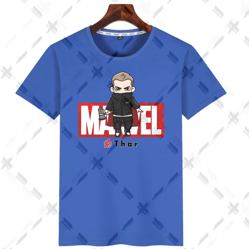 Фото Термонаклейки с героями мультфильмов Marvel, Человек-паук, Тор, Железный человек, Халк №2