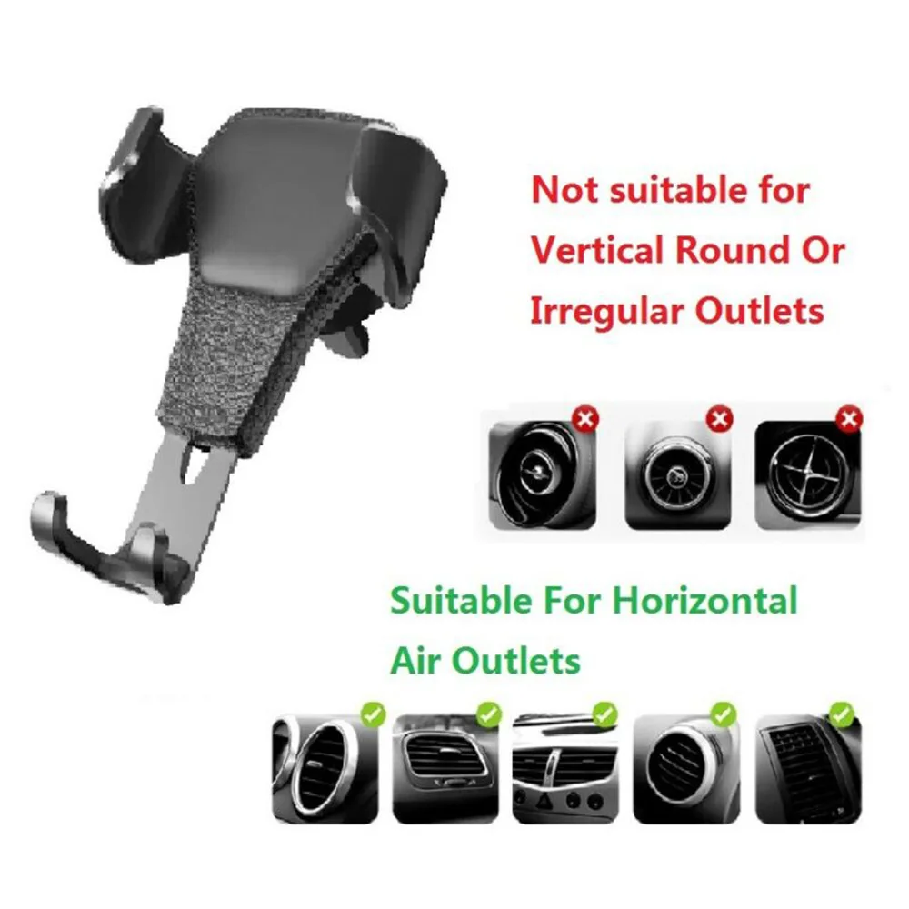 

Replacement Phone Holder 1pc Air Vent Stable Interior Car Mount Cradle