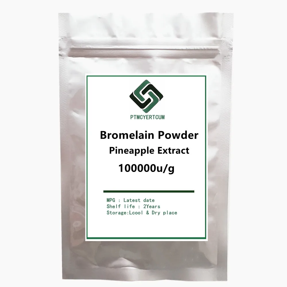 

Pure Bromelain Powder,Pineapple Extract,100000u/g ,Whitening and freckle removing