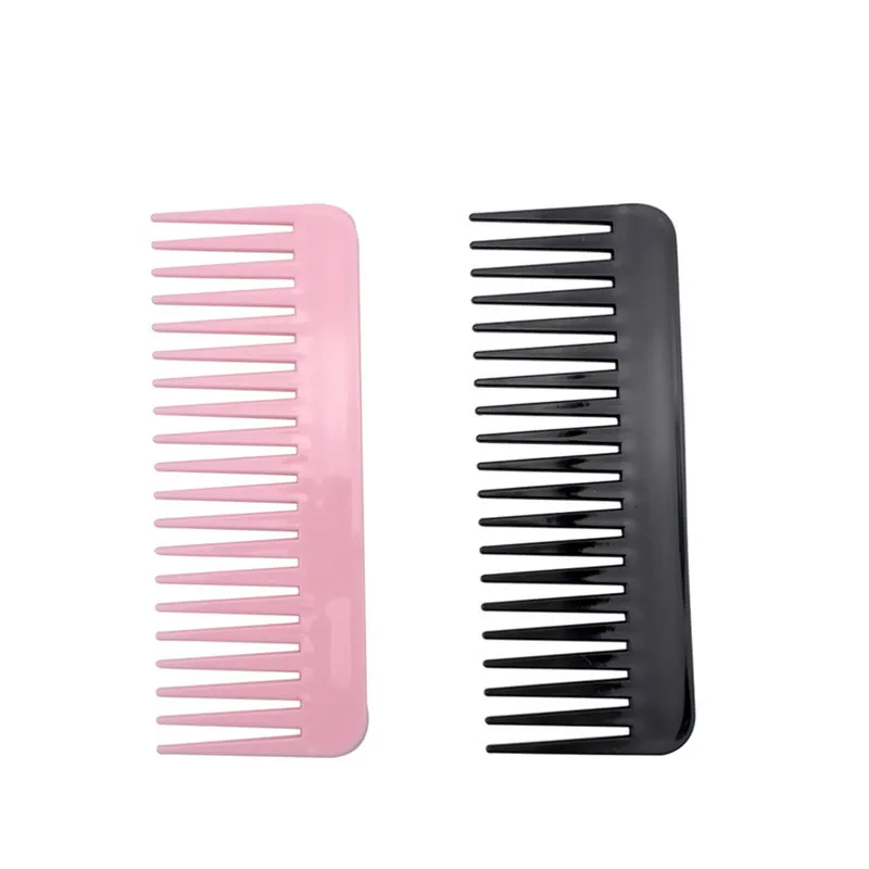 

Combs Flat Comb Plastic Wide Tooth Flat Comb Barbershop Professional Hair Comb Massage Comb Distribution Comb Hair Brush Barber