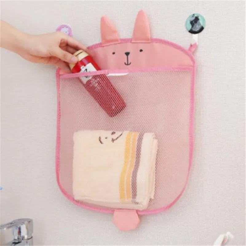 Baby Bathroom Mesh Bag For Bath Toys Bag Kids Basket Net Children's Games Network Toy Waterproof Cloth Sand Toys Beach Storage