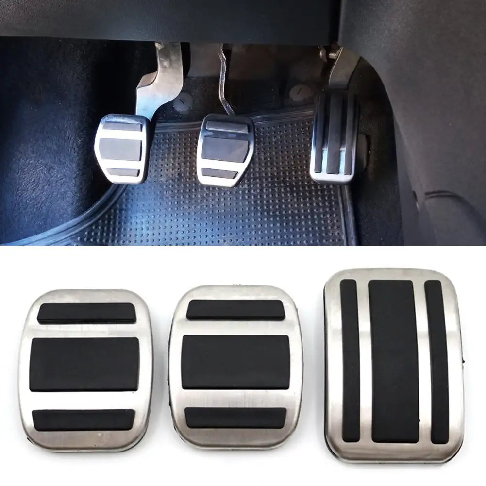 

Aluminum alloy Car Pedals Accelerator Brake Pedal Cover for Peugeot 308 3008 408 4008 5008 for Citroen C5 Aircross Accessories