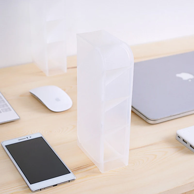 

Пластиковая подставка для карандашей, 4 ячейки