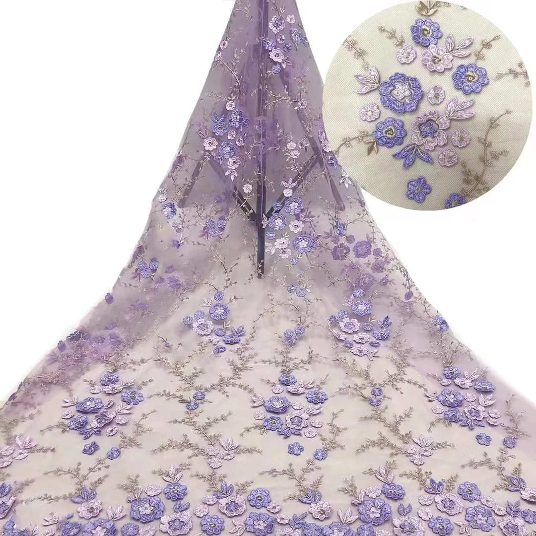 Новые высококачественные кружевные вышитые сетчатые цветы можно добавить