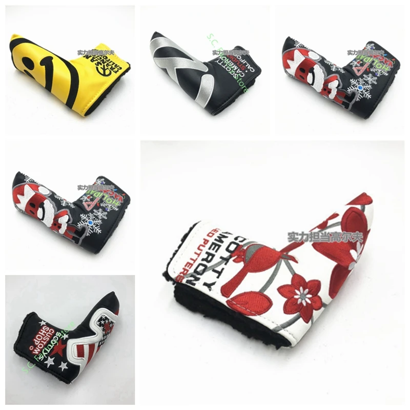 

PUTTER HEADCOVER cover limited release putter TOUR use only cherry Santa Claus Christmas micky mouse rat champion studio Clover