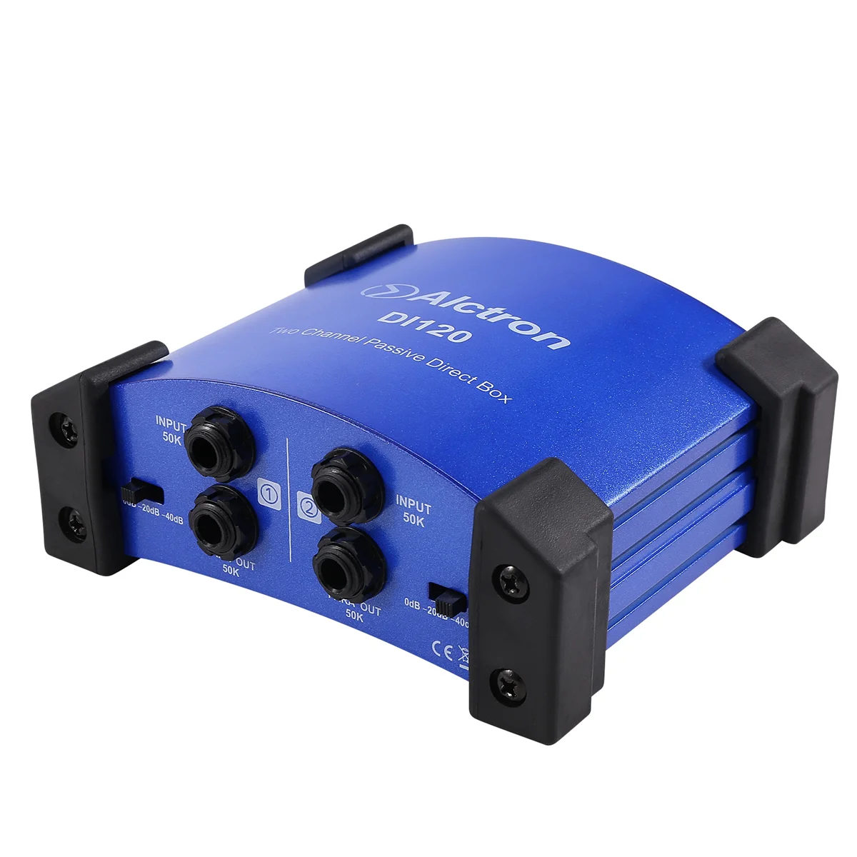 Alctron DI120 Двусторонний пассивный преобразователь импеданса DI Box BOX Устройство