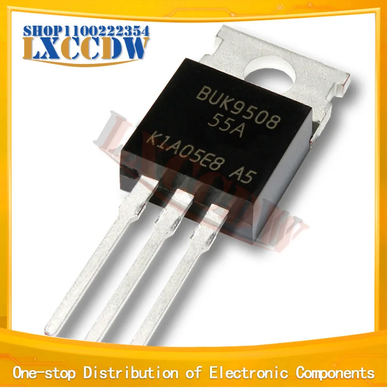 

5 шт. BUK9508-55A TO220 BUK9508 TO-220 BUK9508-55 BUK9575 N-channel FET
