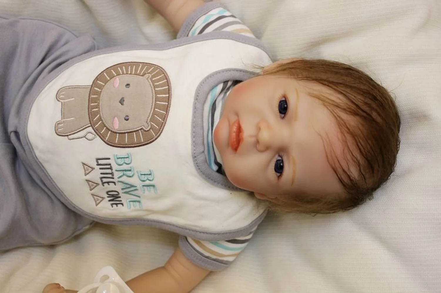 52CM Bebe Reborn Baby Boy Dolls Lifelike Soft Real Touch Children Kids Play Toys Gifts for Babies Doll |