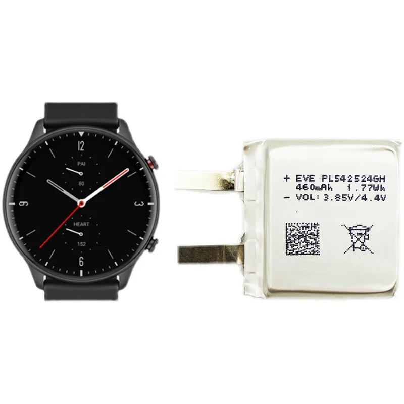 

Аккумулятор для смарт-часов Amazfit GTR2 2E, аккумулятор PL542524GH, 3,85 В, можно отремонтировать