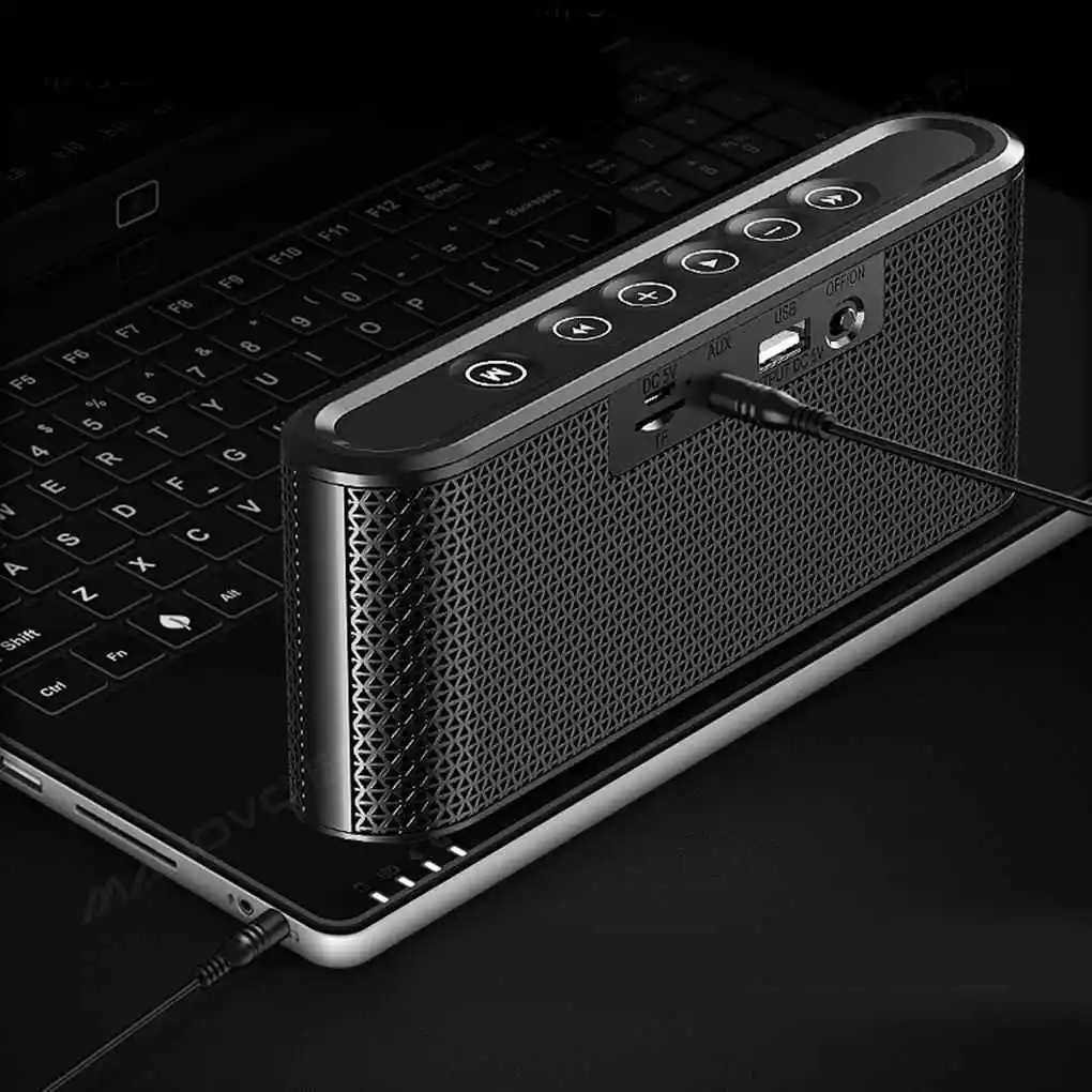 Аккумуляторная батарея X6 8000 мАч Bluetooth V4.2 + EDR-динамик беспроводная TF-карта USB-диск