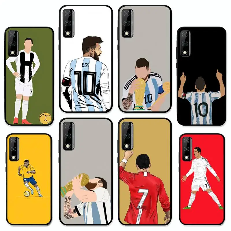 

F-Football Phone Case for Huawei Y 6 9 7 5 8s prime 2019 2018 enjoy 7 plus