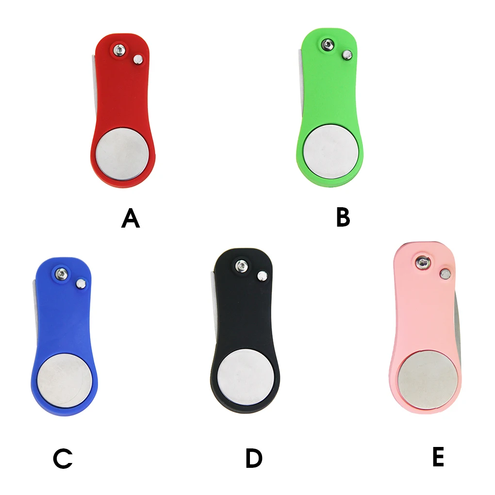 

Golf Fork Stainless Steel Repair Ball Marker Remover Pitchfork Training Game Tools Professional Golfer Club Accesories Red