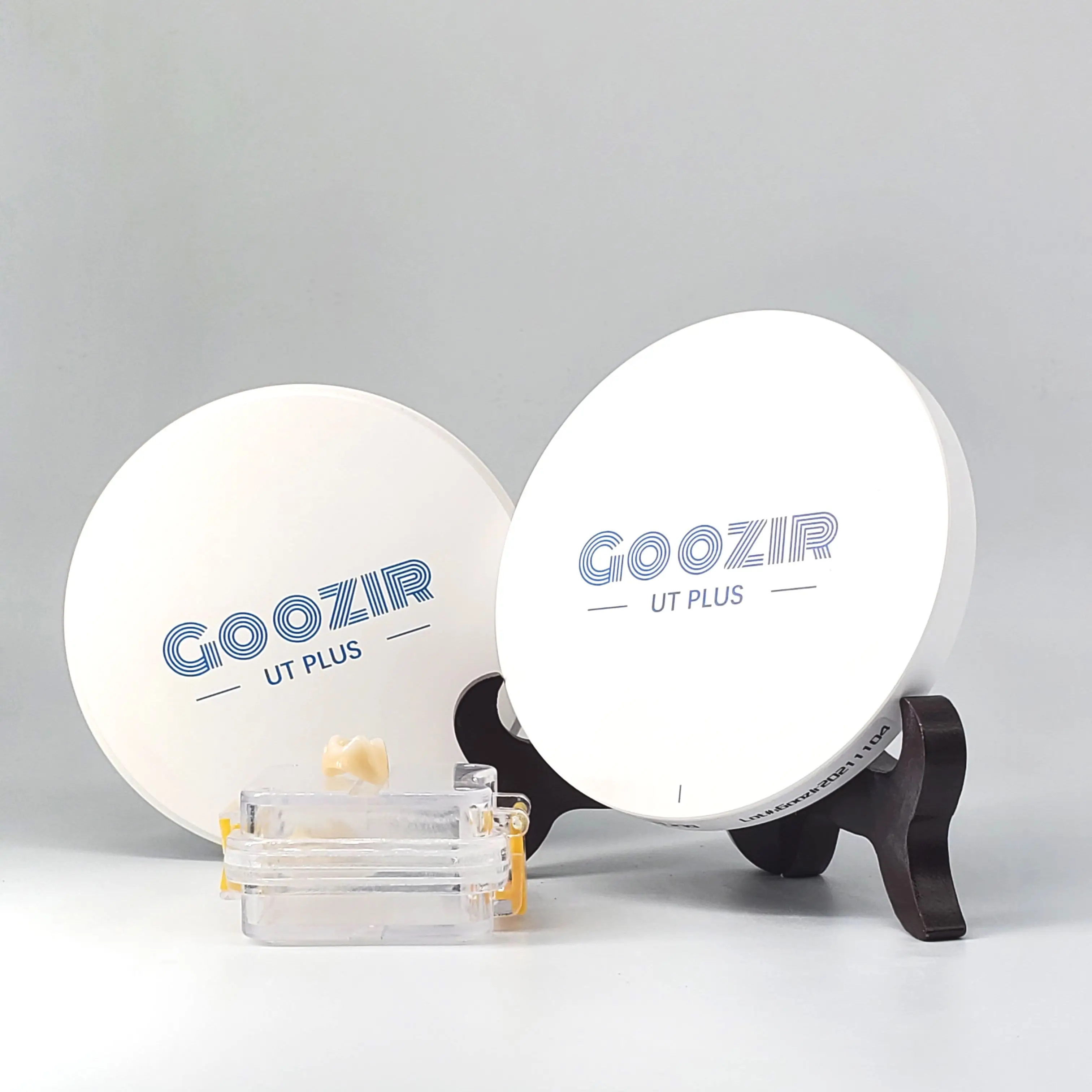 GOOZIR 98mm UT Ultra Translucent White Dental Zirconia Ceramics Dental Material Zirconia Disc Ceramic Dentures