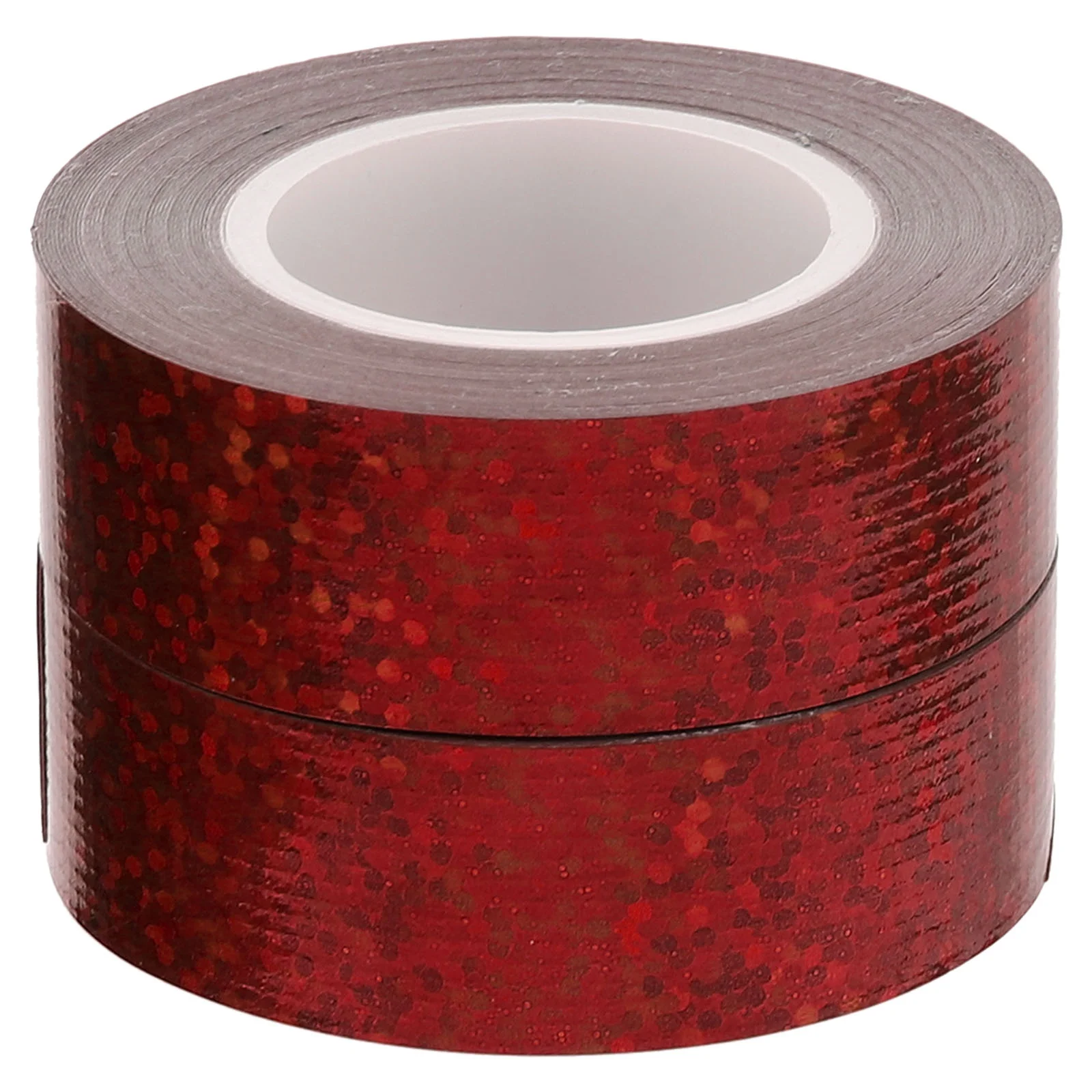 

2 Rolls Duct Tape Colors Strong Adhesive Rug Carpet Single Sided Colorful Bulk Glitter Stickers