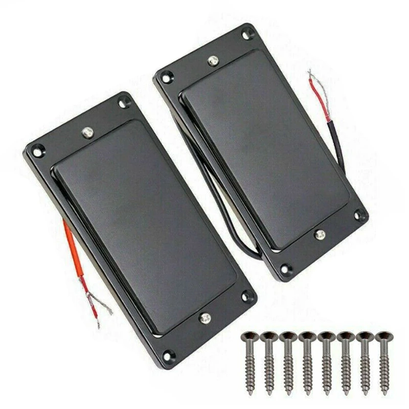 

New Black Sealed Humbucker Pickup Set For Electric Guitar Guitar Accessories