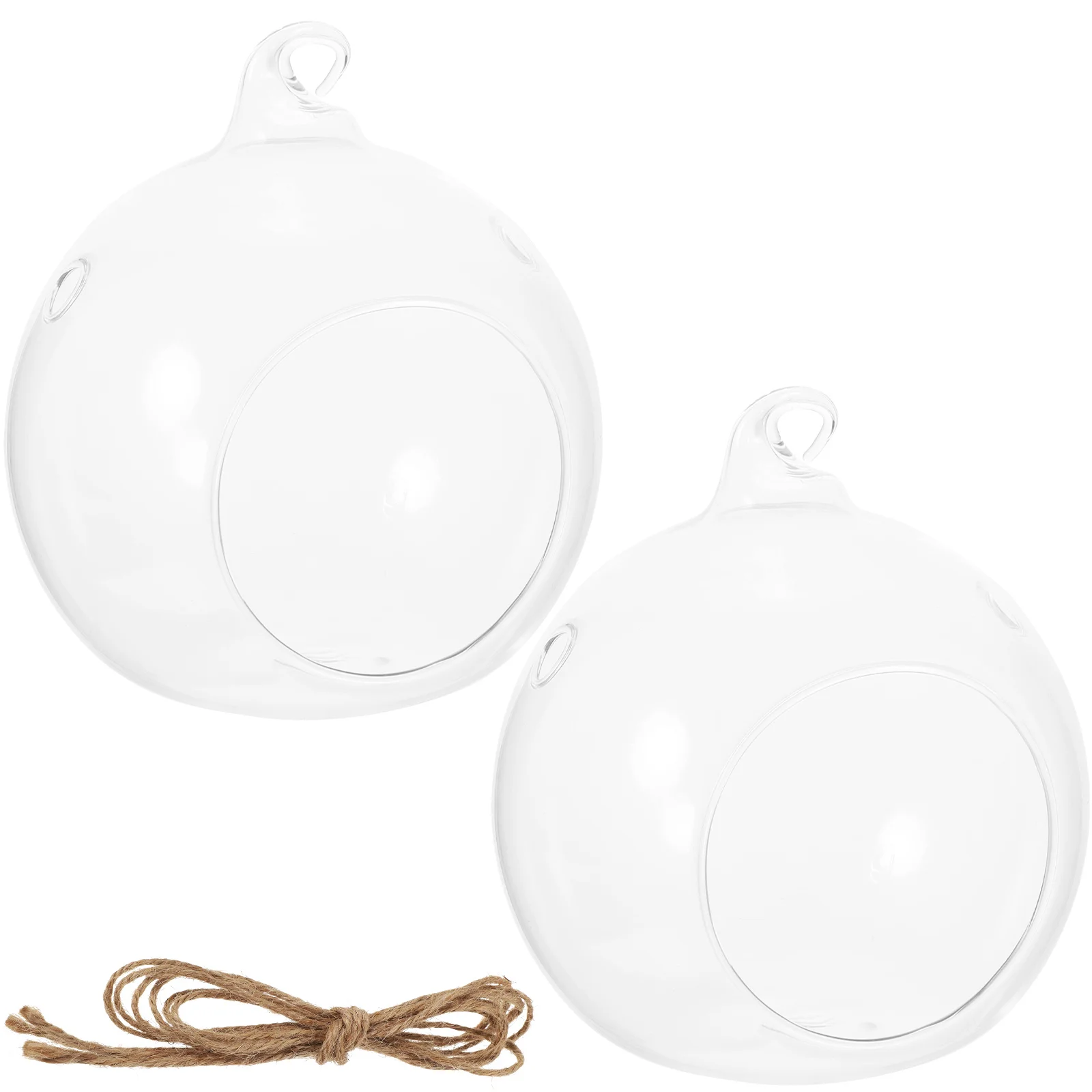 

2 шт., прозрачный стеклянный террариум