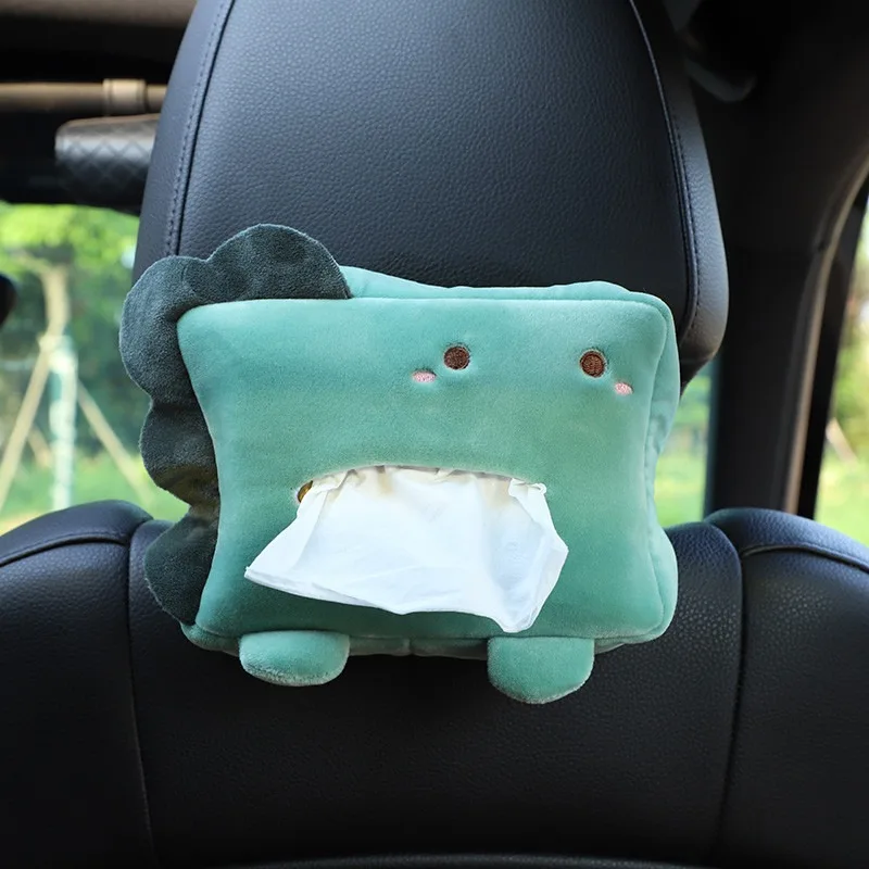 

Car Cartoon Tissue Box Cute Car Seat Back Hanging Tissue Box Car Handrail Box Toilet Paper Extraction Box