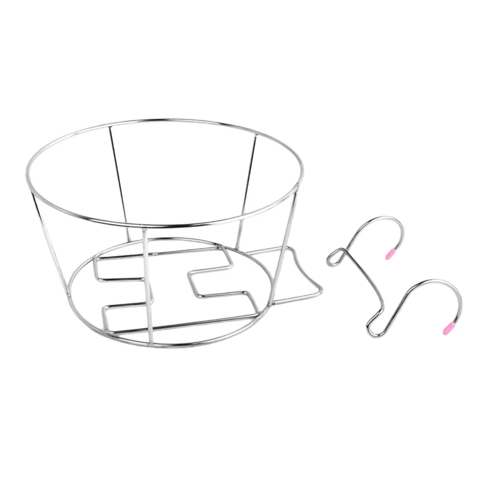 

Hanging Railing Planter Baskets: Flower Pot Holder Over The Rail Planters Garden Planter Support Rack Decorative Hanging Flower