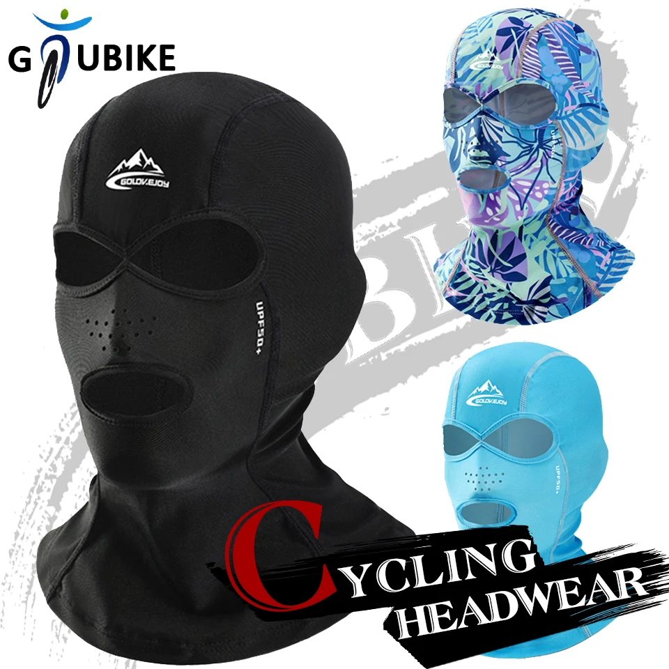 

GTUBIKE Cycling Balaclava Breathable Ice Silk Fishing Facekini Outdoor Sports Face Mask Neck Protect Sunscreen Headwear Unisex