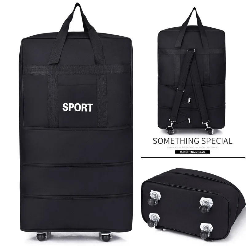 2022 NEW Large Capacity Retractable Suitcase Universal Wheel