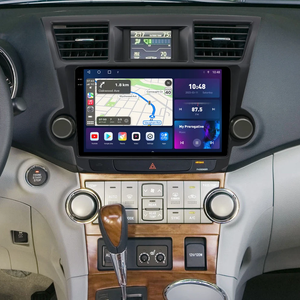 

Автомагнитола 2DIN Android 14, мультимедийный плеер Carplay, Автомобильная GPS-навигация, DSP, без DVD, для Subaru Outback 3 Legacy 4 2003 2004-2009