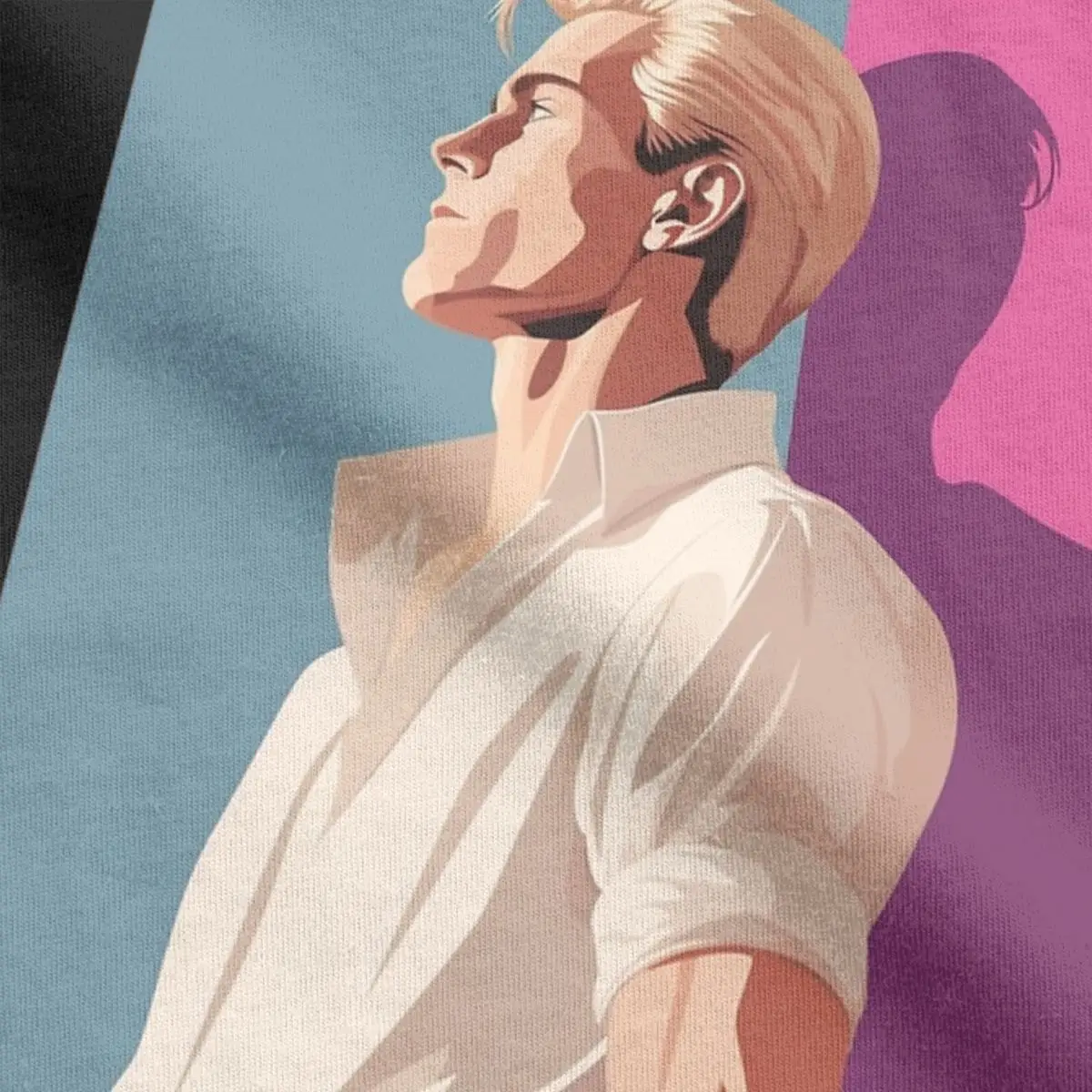 Футболка мужская с круглым вырезом смешная тенниска из чистого хлопка рианом