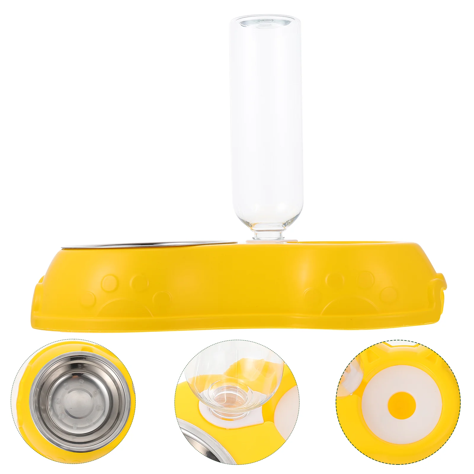 Кормушка двойная миска для кормления диспенсер воды домашних животных