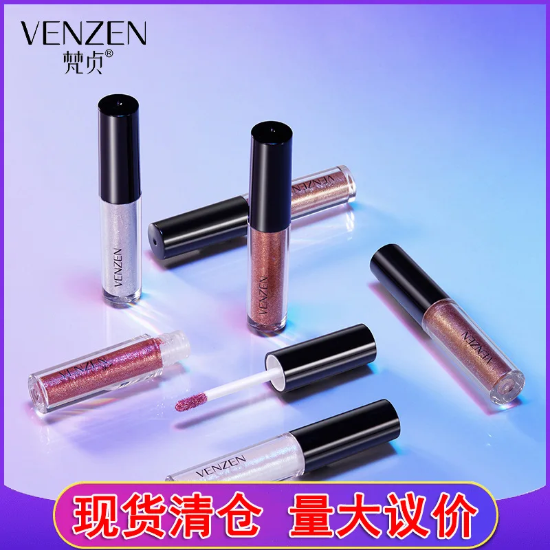 

Streamer Glitter Liquid Eyeshadow Beautiful Color Not Easy to Take Off Makeup No Smudge Eyeshadow Eye Makeup Cosmetic
